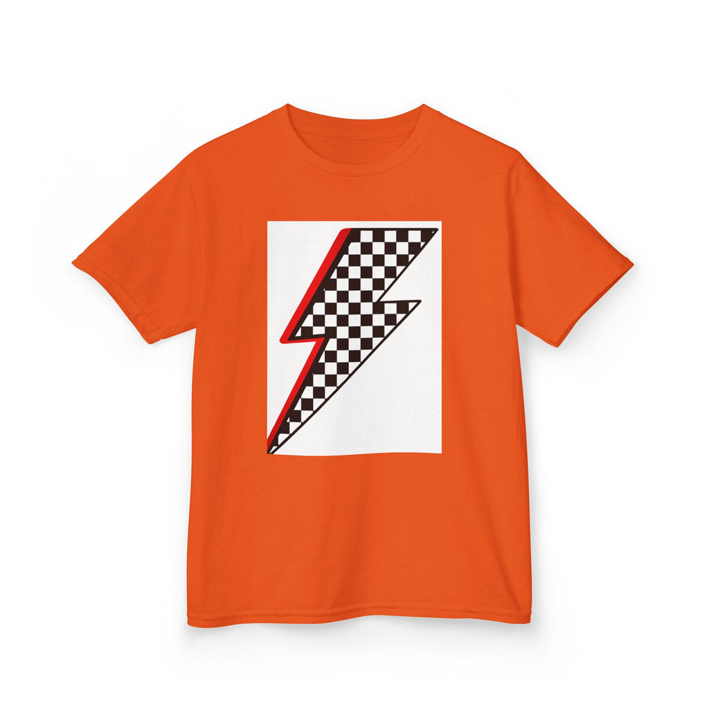 Kids Checkered Lightning Heavy Cotton™ Tee