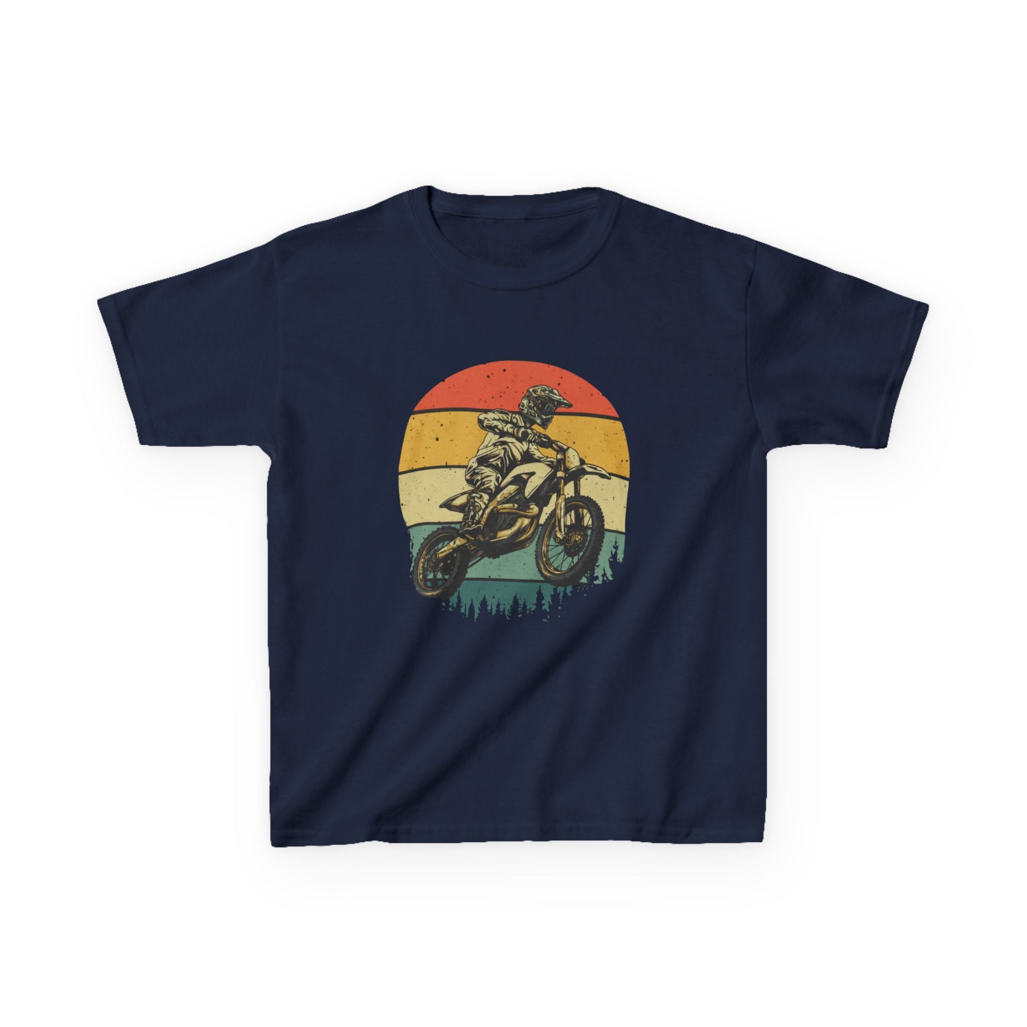 Kids Ride Fast Live Free Heavy Cotton™ Tee