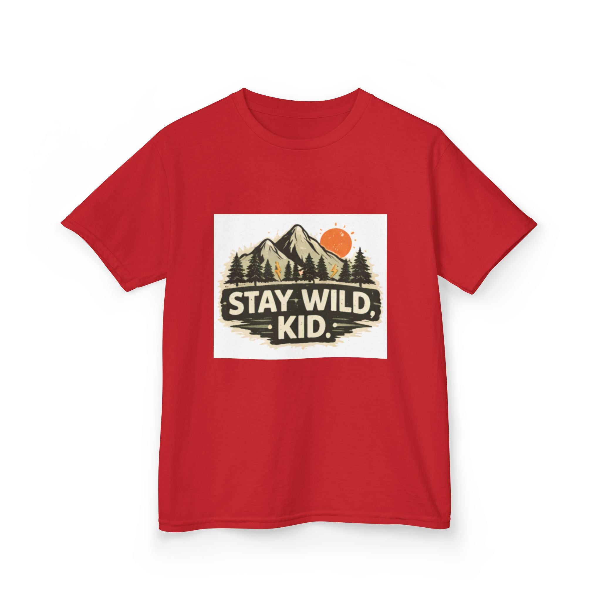 Kids Stay Wild Heavy Cotton™ Tee