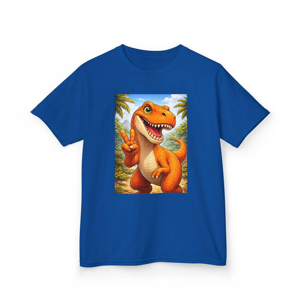Kids T-rex in Peace Heavy Cotton™ Tee