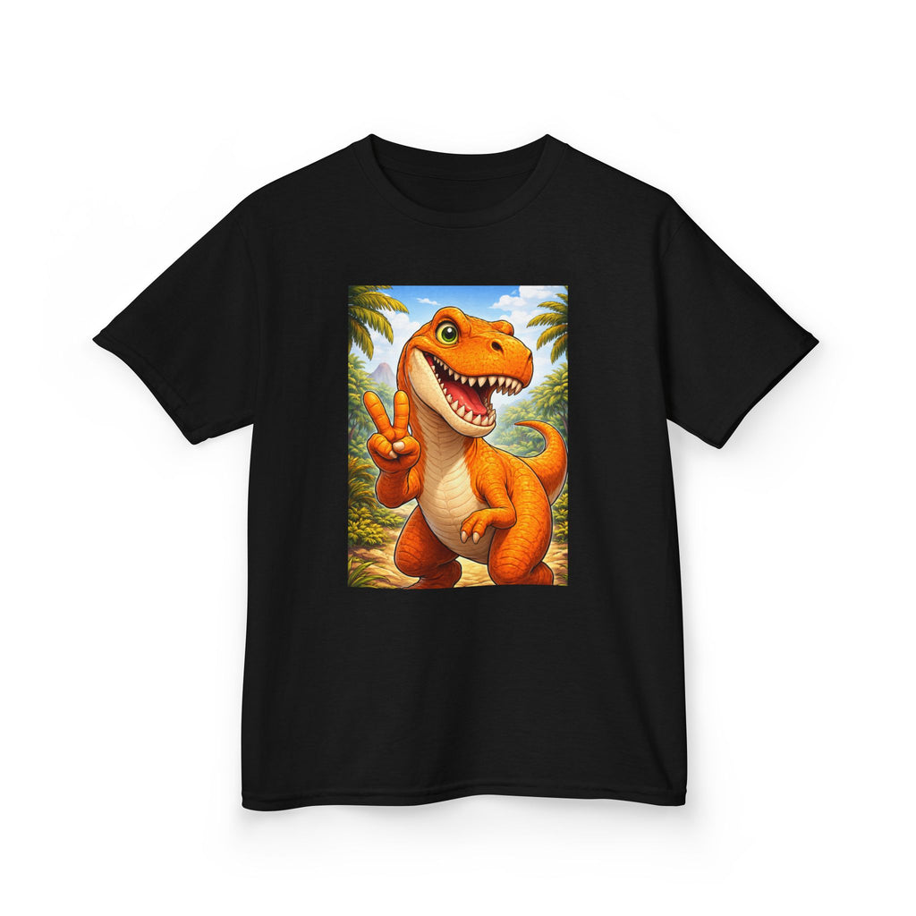 Kids T-rex in Peace Heavy Cotton™ Tee