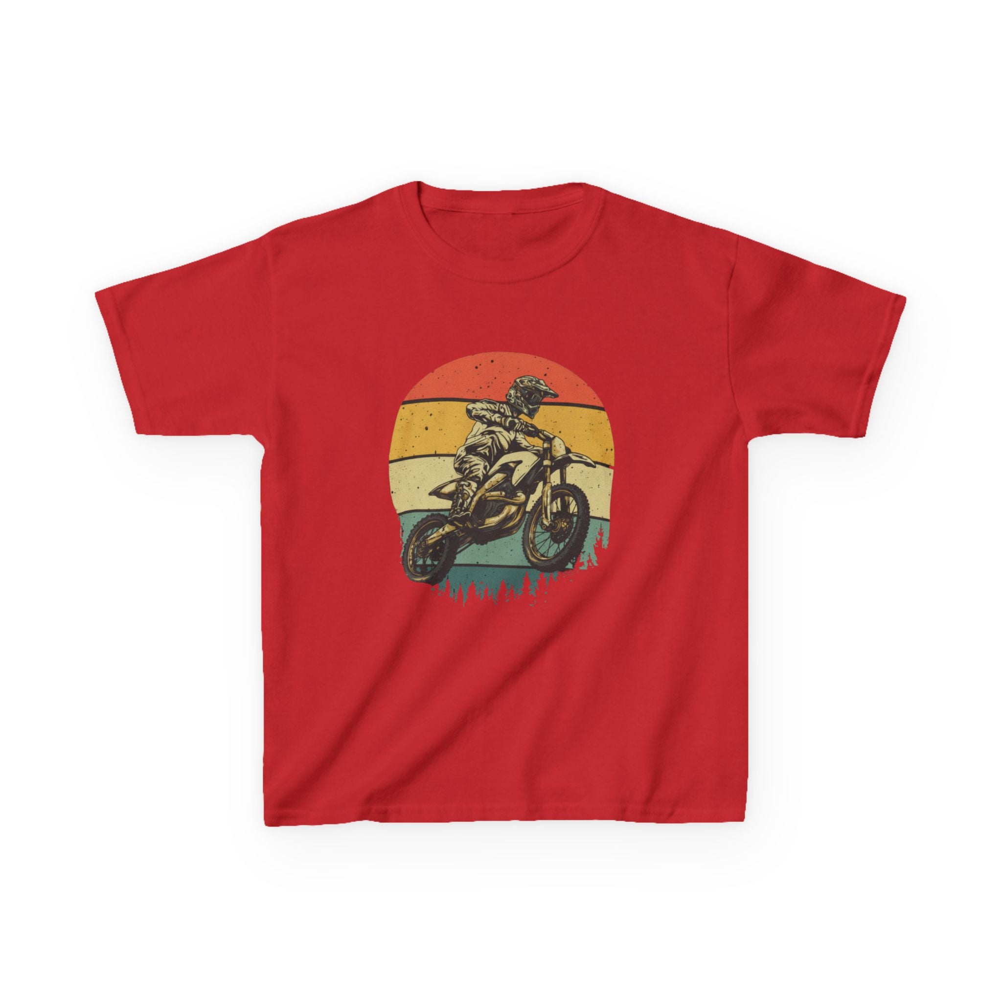 Kids Ride Fast Live Free Heavy Cotton™ Tee