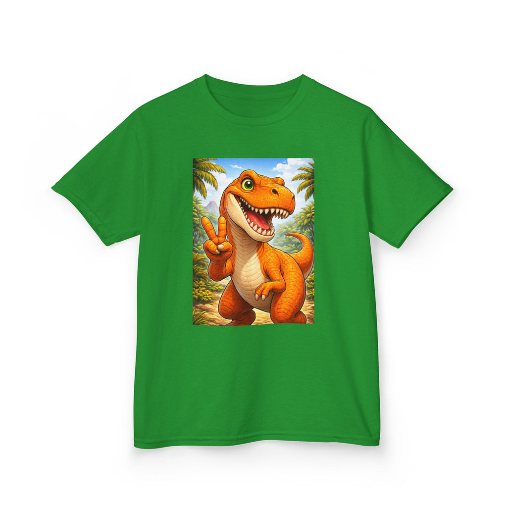 Kids T-rex in Peace Heavy Cotton™ Tee