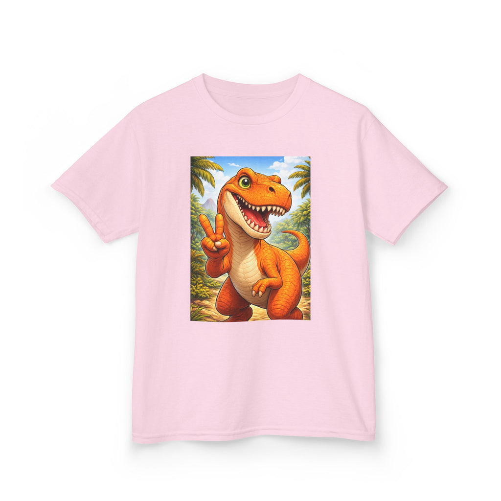 Kids T-rex in Peace Heavy Cotton™ Tee