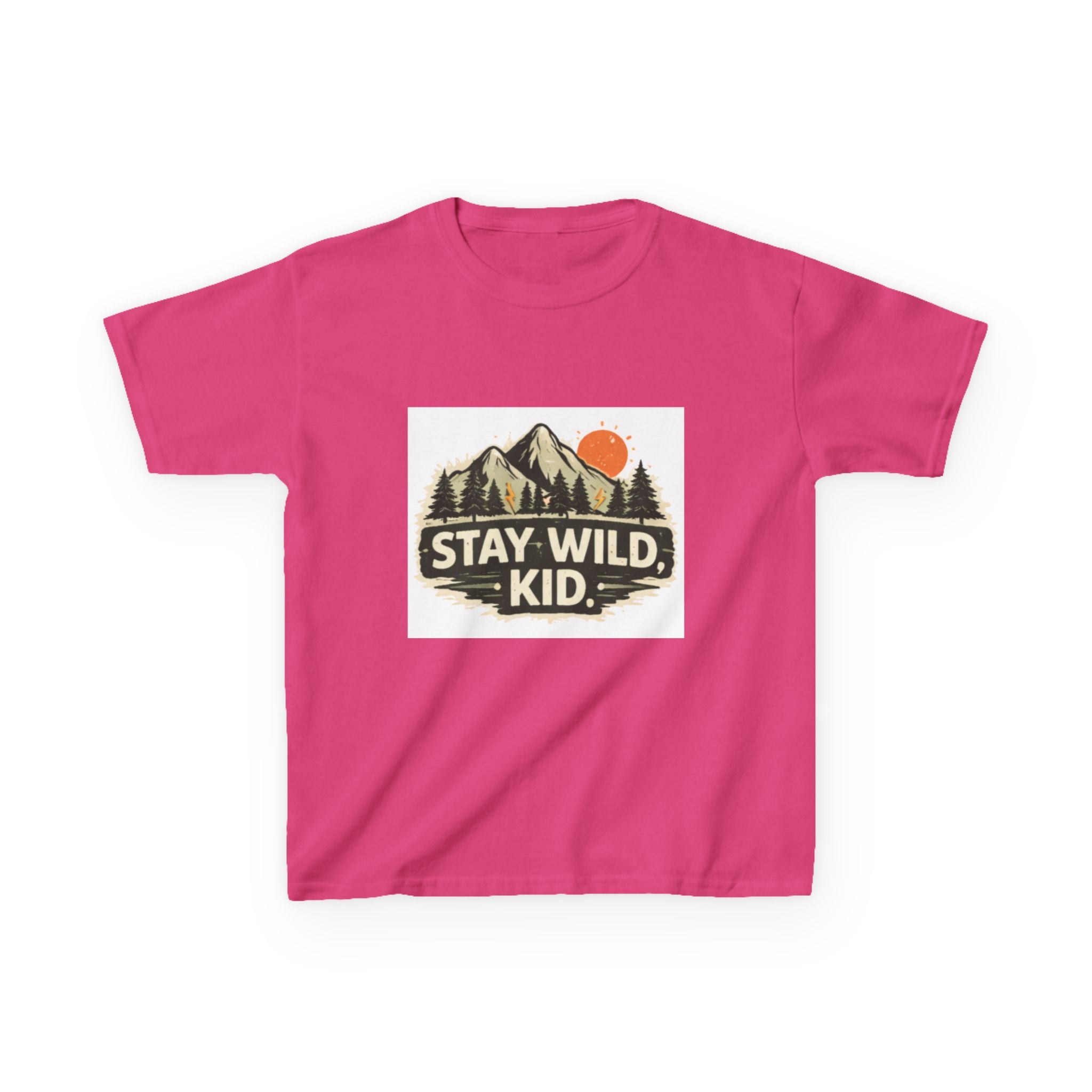 Kids Stay Wild Heavy Cotton™ Tee
