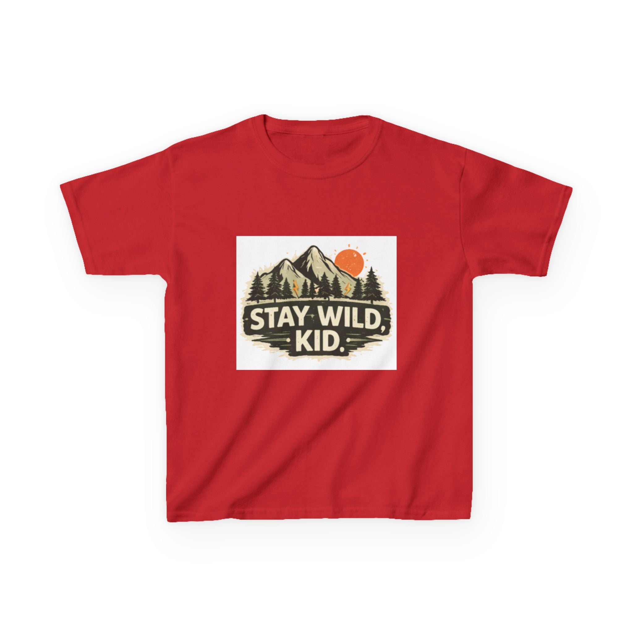 Kids Stay Wild Heavy Cotton™ Tee