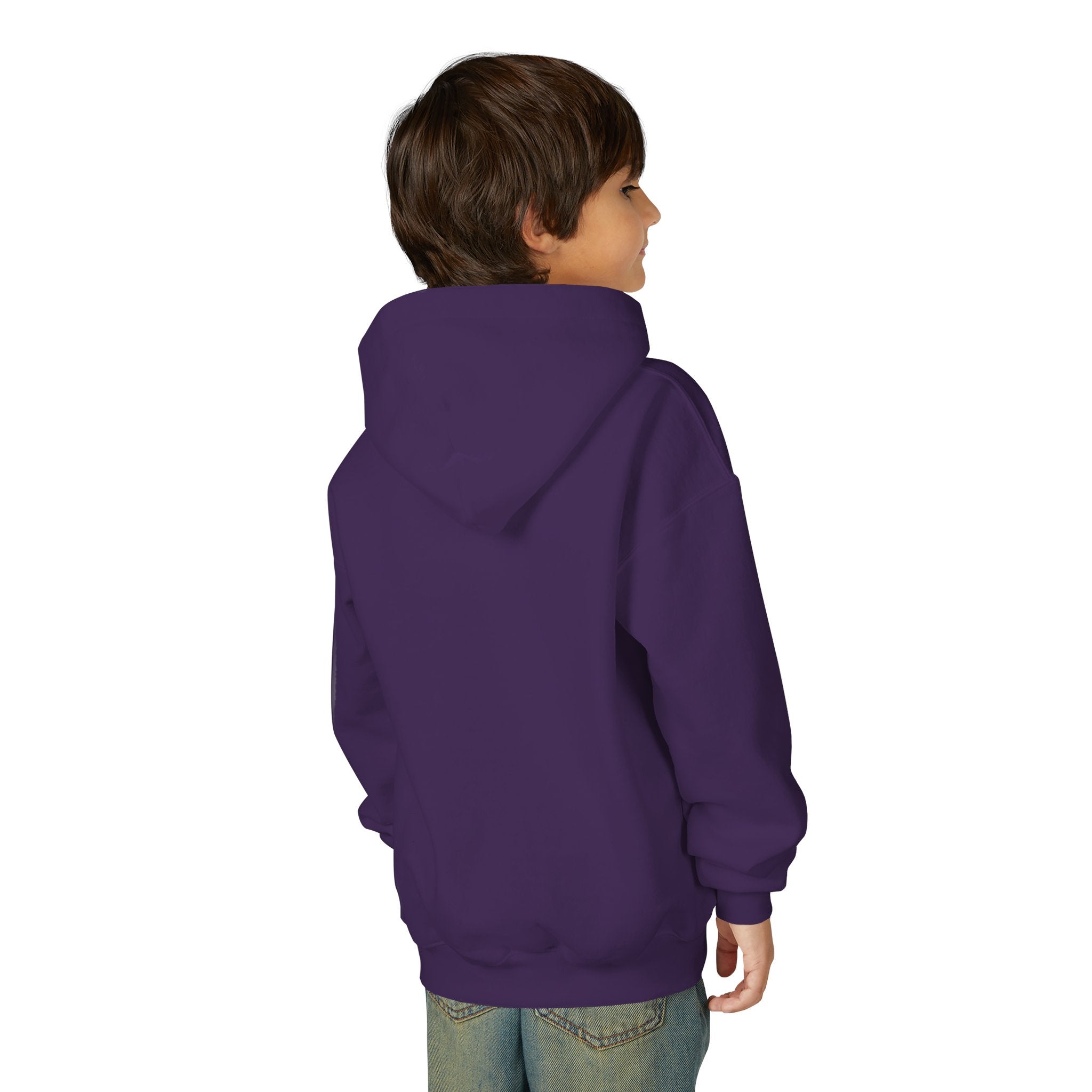 Youth Wild At Heart Heavy Blend Hooded Sweatshirt