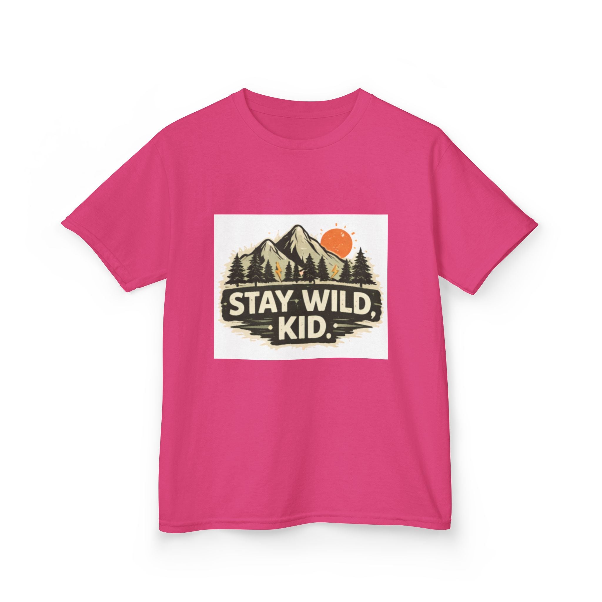 Kids Stay Wild Heavy Cotton™ Tee