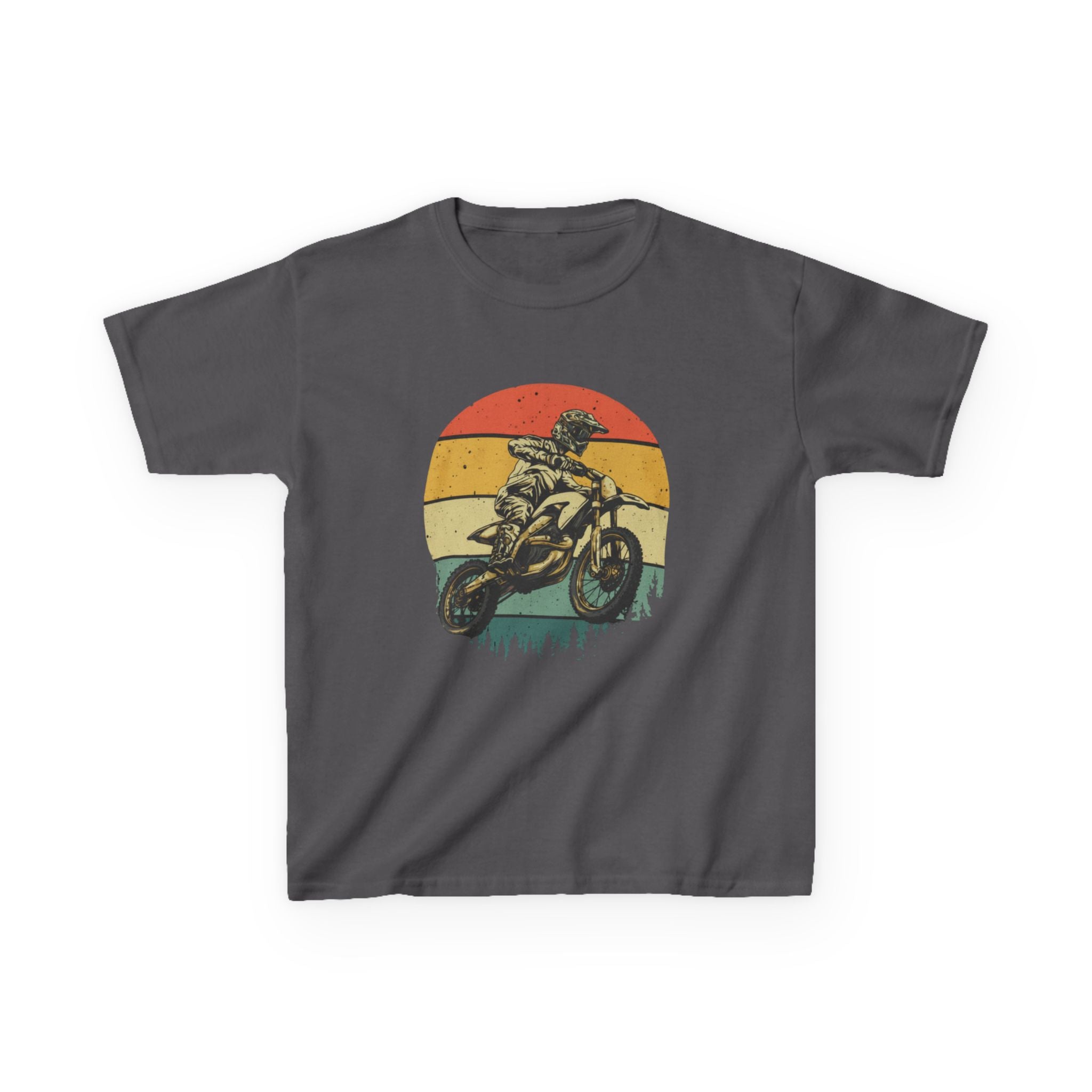 Kids Ride Fast Live Free Heavy Cotton™ Tee