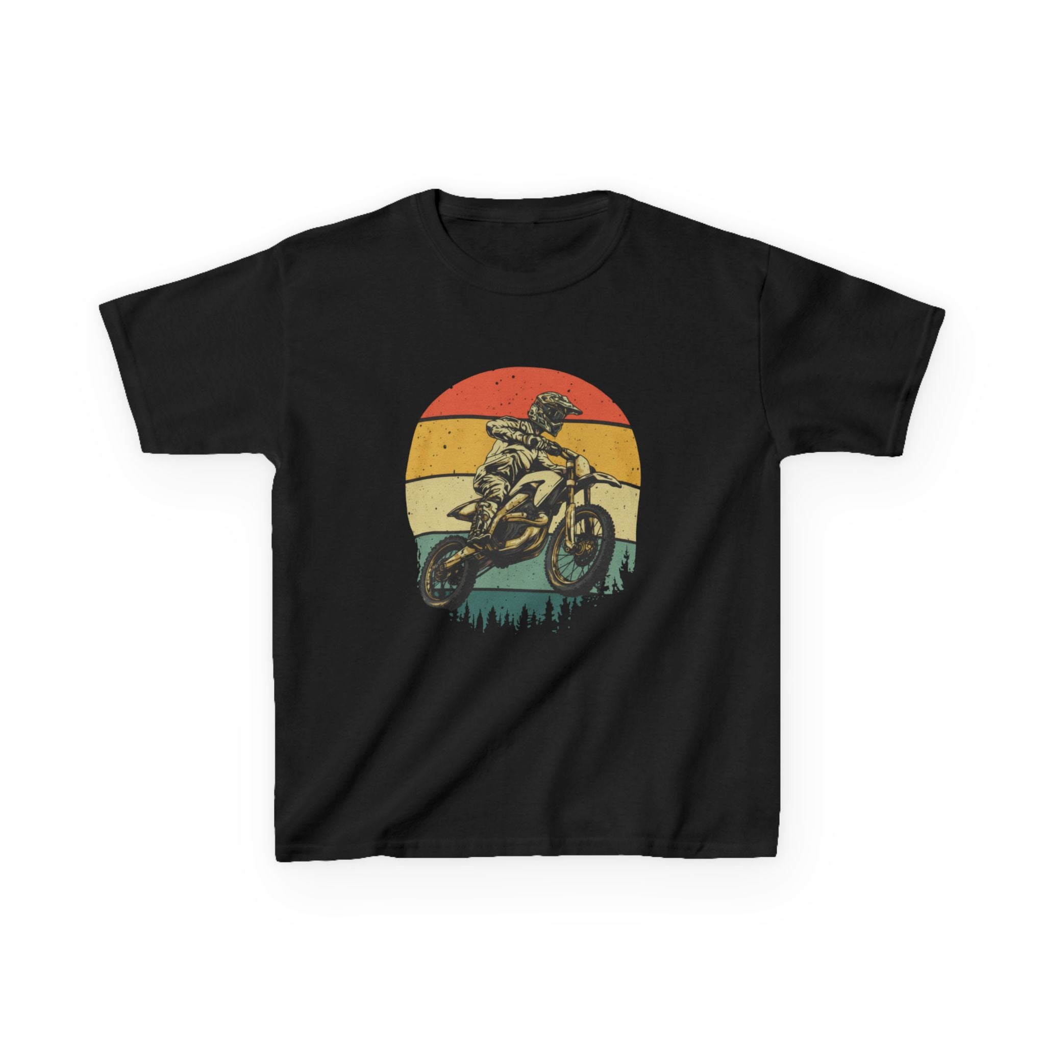 Kids Ride Fast Live Free Heavy Cotton™ Tee