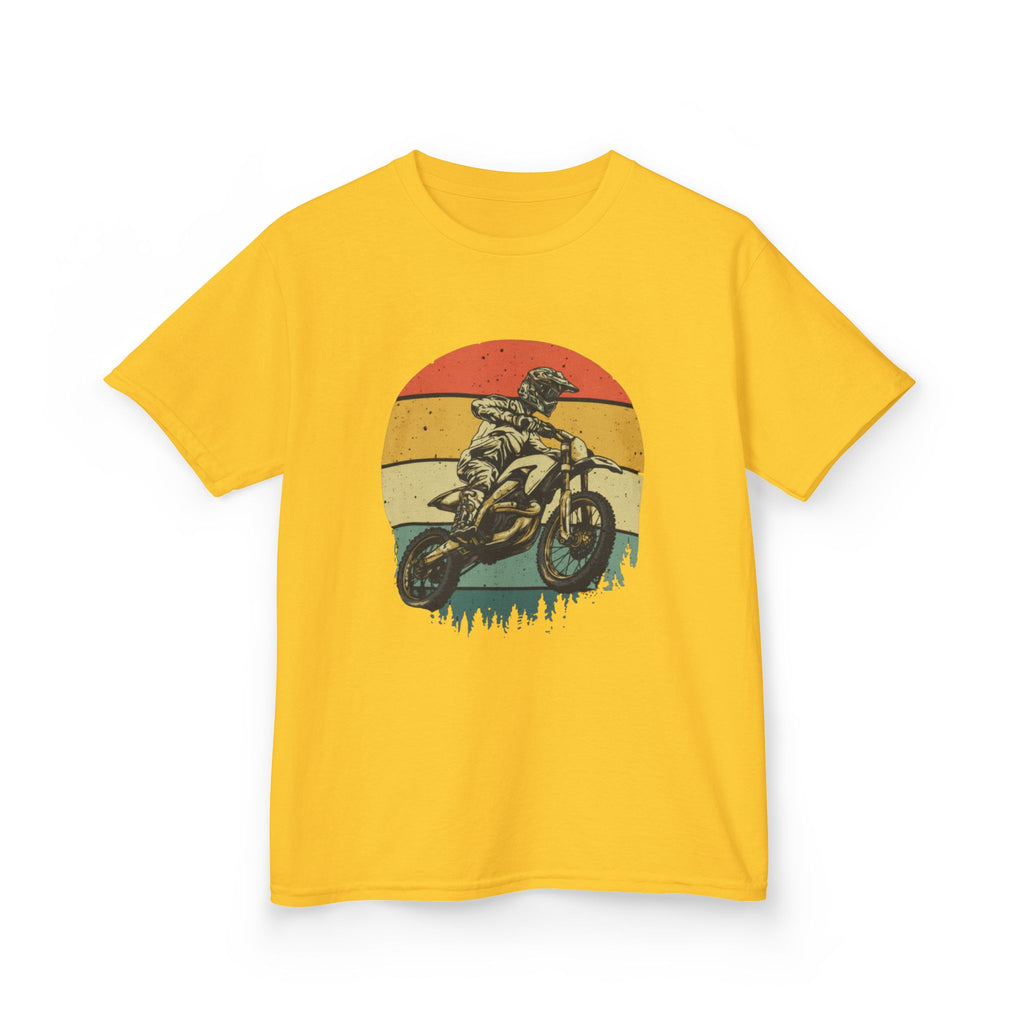 Kids Ride Fast Live Free Heavy Cotton™ Tee