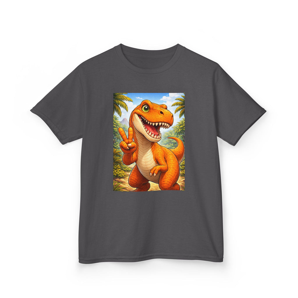 Kids T-rex in Peace Heavy Cotton™ Tee