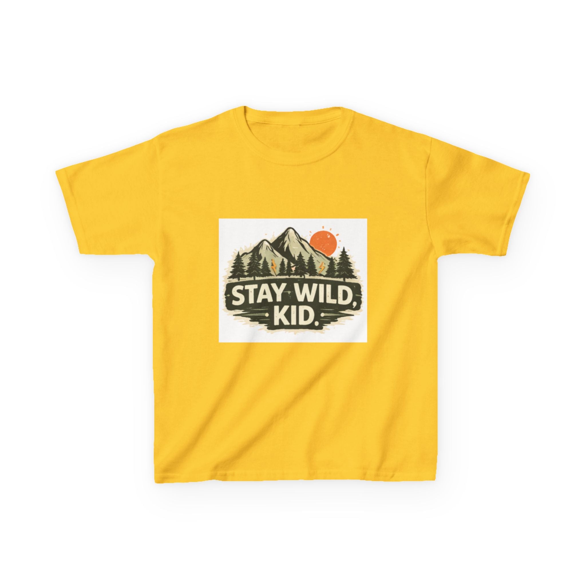 Kids Stay Wild Heavy Cotton™ Tee